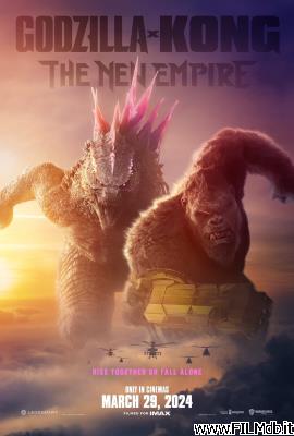 Cartel de la pelicula Godzilla y Kong: El nuevo imperio